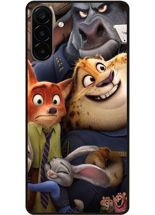 Силіконовий бампер чохол для samsung a18 джуді звірополіс