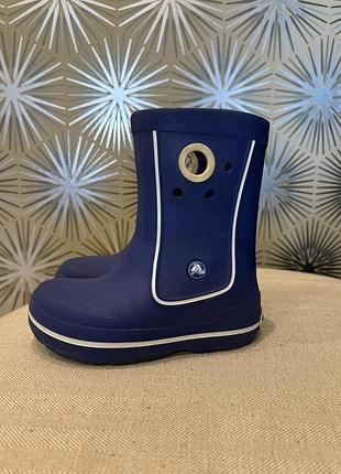 Гумові чоботи crocs для дітей, сині, розмір 12/13