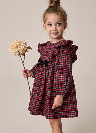 Платье next в клетку 3мес-8 лет🫶🫶🫶