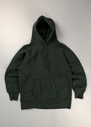 Худі champion reverse weave heavyweight dark green