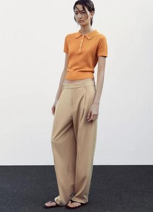 Брюки zara беж
