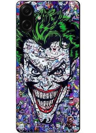 Чехол силиконовый бампер для samsung a07s с рисунком джокер joker