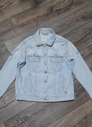 Женская джинсовая куртка denim размер м