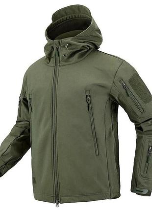 Куртка тактическая soft shell kodor. олива m