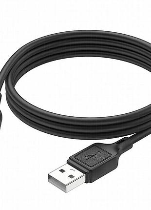 Дата кабель hoco x90 cool silicone usb to type-c (1m) black 4