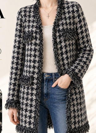 Теплий кардиган zara 8