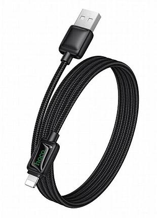 Дата кабель hoco u146 mundo usb to lightning 12w (1.2m) black 5