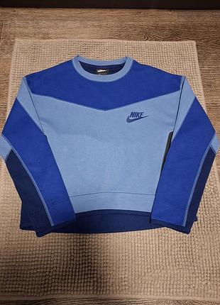 Кофта жіноча nike синя, блакитна, розмір s