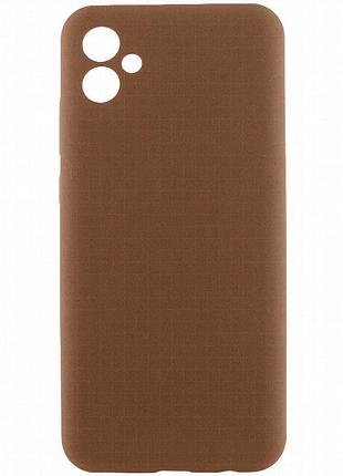 Чехол silicone cover ummi lakshmi full camera (aa) для samsung galaxy a06 коричневый / brown