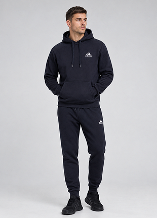 Мужской теплый костюм на флисе adidas m feelcozy hd. оригинал из сша.