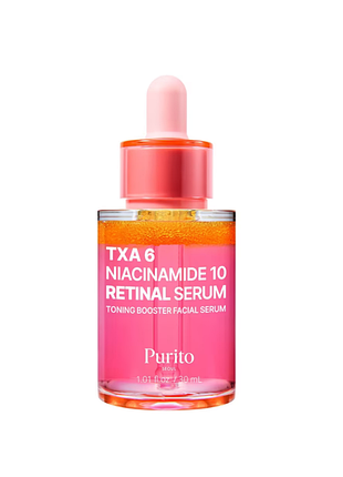 Сыворотка с ниацинамидом purito seoul txa 6 niacinamide 10 retinal serum 30 мл