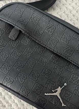 Сумка чоловіча jordan monogram чорна