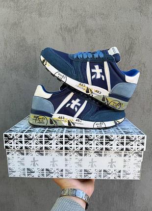 Premiata lander «ocean» navy/blue 3