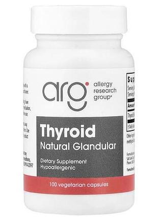 Allergy research group thyroid glandular 40 mg 100 рослинних капсул