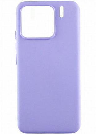 Чехол silicone cover lakshmi (aaa) для xiaomi 15 pro сиреневый / dasheen