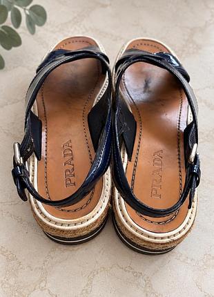 Оригінальні босоніжки prada, розмір 39 5