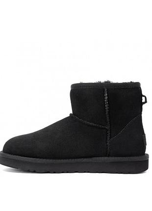 Уггі жіночі ugg чорні 4
