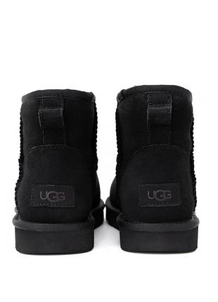 Уггі жіночі ugg чорні 3