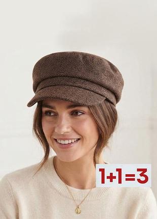 1+1=3 🎁 вінтажна британська вовняна беретова кепка від primark