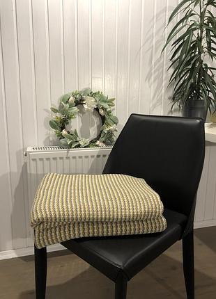 Плед ikea в'язаний 120х180 см