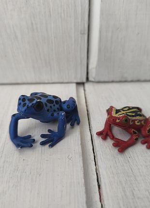 Набор фигурок реалистика реалистичная лягушка шляйх папо papo schleich фигурка