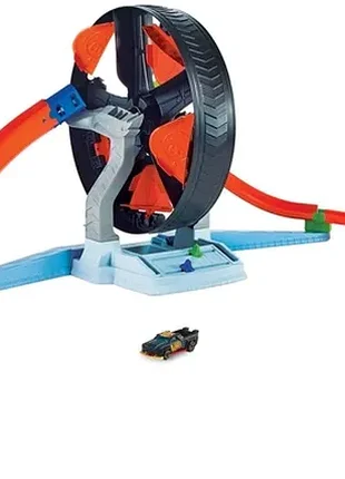Ігровий трек hot wheels вертиколо / spinwheel challenge 2