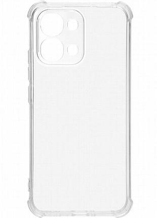 Tpu чехол getman ease logo усиленные углы full camera для oppo a6 pro 4g/5g бесцветный (прозрачный)