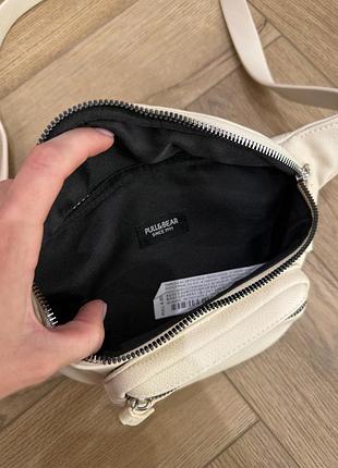 Бананка жіноча pull&bear молочна 2
