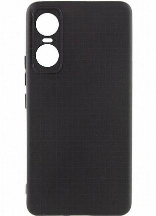 Чехол silicone cover lakshmi full camera (a) для tecno pop 6 pro черный / black