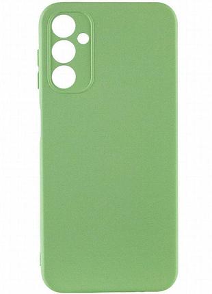 Чехол silicone cover lakshmi full camera (a) для samsung galaxy m34 5g зеленый / pistachio