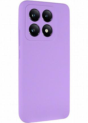 Чехол silicone cover lakshmi full camera (aaa) для xiaomi 14t сиреневый / dasheen