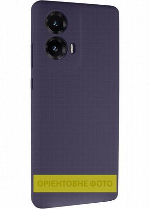 Чехол silicone cover lakshmi full camera (aaa) для motorola moto g85 темно-синий / midnight blue