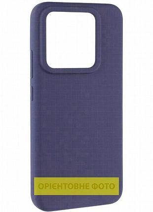 Чехол silicone cover lakshmi (aaa) для xiaomi 17 pro темно-синий / midnight blue