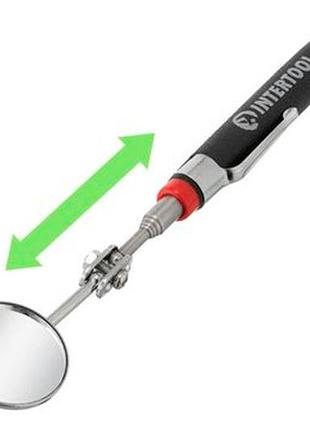 Зеркало инспекционное intertool 31 x 170-485 мм (et-1018)
