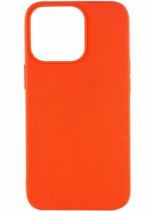 Силиконовый чехол candy для apple iphone 13 pro (6.1") красный