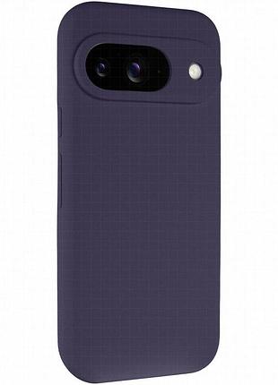 Чехол silicone cover lakshmi full camera (aaa) для google pixel 9 темно-синий / midnight blue