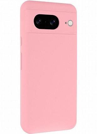 Чехол silicone cover lakshmi full camera (aaa) для google pixel 8 розовый / light pink