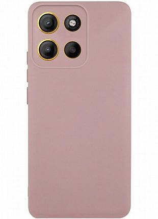 Чехол silicone cover ummi lakshmi full camera (aa) для motorola moto g15 4g розовый / pink sand