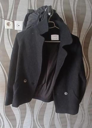Куртка для дівчинки zara чорна