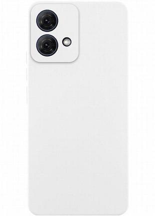 Чехол silicone cover ummi lakshmi full camera (aa) для motorola moto g84 белый / white