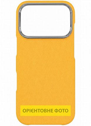 Чехол pc carbon protection slim with magnetic fit для apple iphone 17 air (6.5") orange