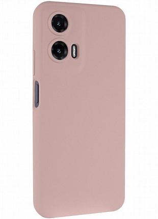 Чехол silicone cover lakshmi full camera (aaa) для motorola moto g35 розовый / pink sand