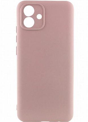 Чехол silicone cover ummi lakshmi full camera (aa) для samsung galaxy a04e розовый / pink sand