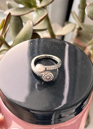 Серебряное кольцо пандора pandora p.16.5 3