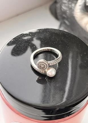 Серебряное кольцо пандора pandora p.16.5 9