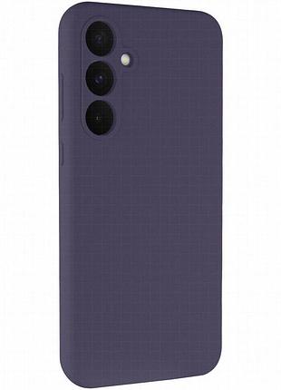 Чехол silicone cover lakshmi full camera (aaa) для samsung galaxy a55 темно-синий / midnight blue