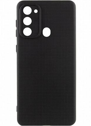 Чехол silicone cover lakshmi full camera (a) для tecno spark go 2022 (kg5m) черный / black