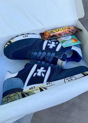 Premiata lander «ocean» navy/blue 2
