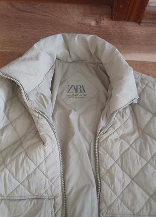 Куртка для дівчинки zara стьобана демісезонна