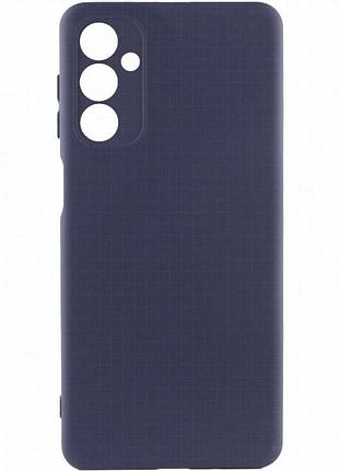 Чехол silicone cover lakshmi full camera (a) для samsung galaxy m54 5g синий / midnight blue